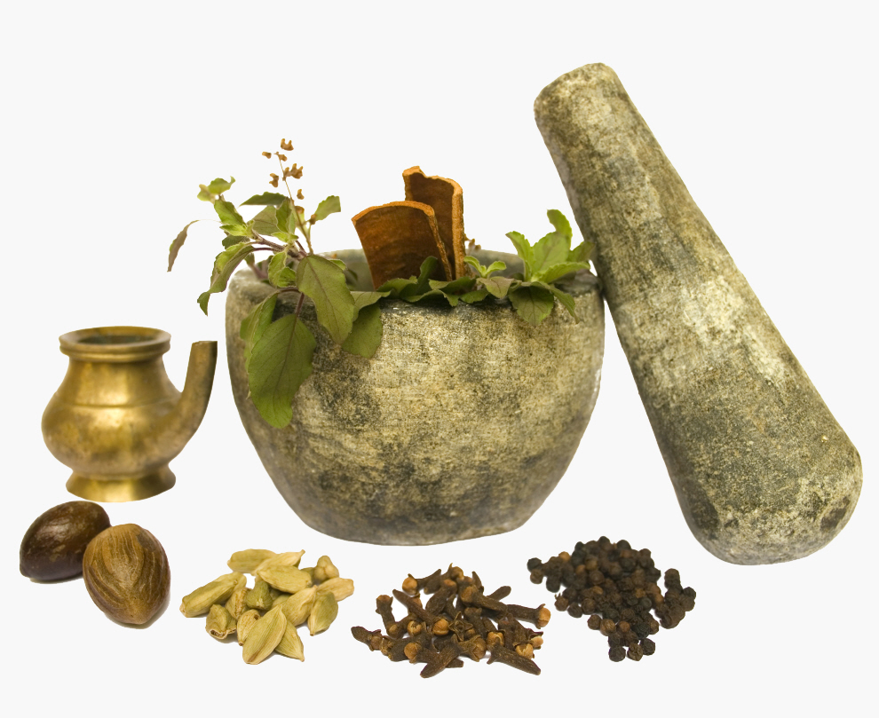 Ayurvedische Naturapotheke aus Indien